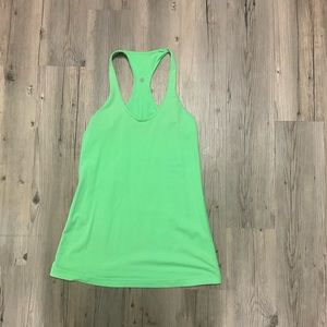 Lululemon Cool Racerback Size 10 green